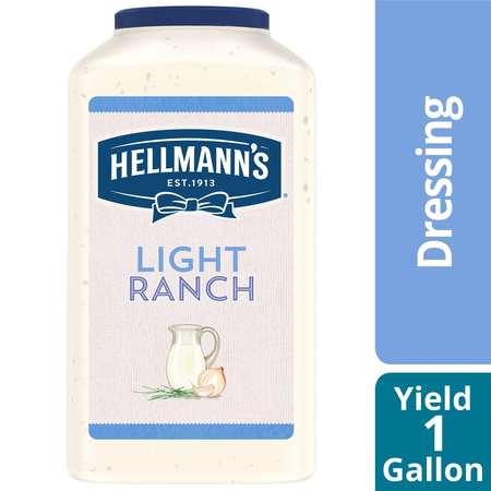 HELLMANNS Hellmann's Light Ranch Dressing 1 gal. Jug, PK4 84148932